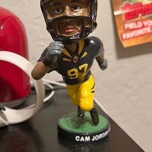 Cameron Jordan Bobblehead from when he was in college